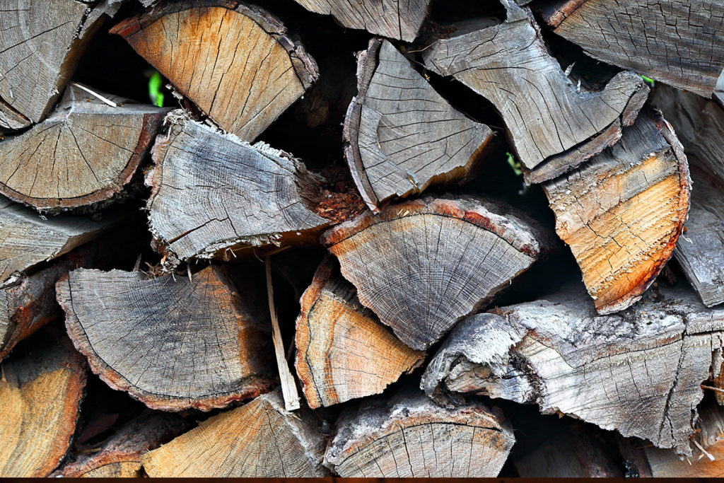 Well seasoned firewood for the best heat
